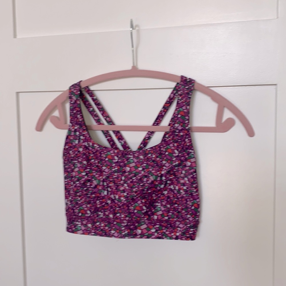 Lululemon size 4 sports bra. Strapped back